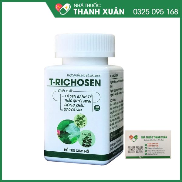 T-Richosen hỗ trợ giảm mỡ máu